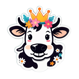 farm cute floral SVG PNG design with floral elements