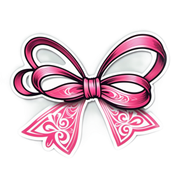 ribbon floral SVG PNG design with clean design elements, pink floral elements