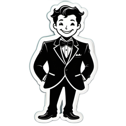 character smile SVG PNG design with clean design elements