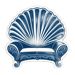 seashell couch SVG PNG design
