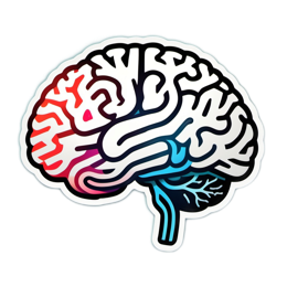brain creativity SVG PNG design with clean design elements
