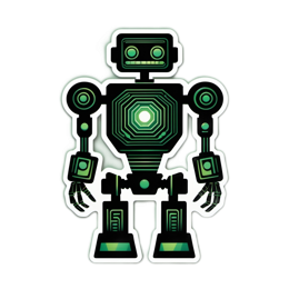 robot gadget SVG PNG design with clean design elements