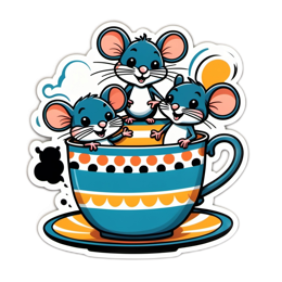 coffee stickers SVG PNG design