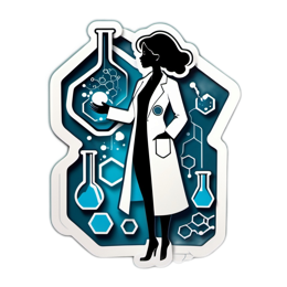 science research SVG PNG design with clean design elements