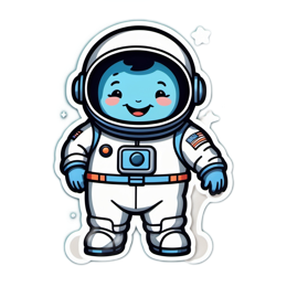 fantasy astronaut SVG PNG design