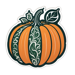 pumpkin vintage SVG PNG design with clean design elements