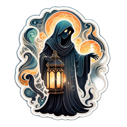 darkness lantern SVG PNG design with clean design elements