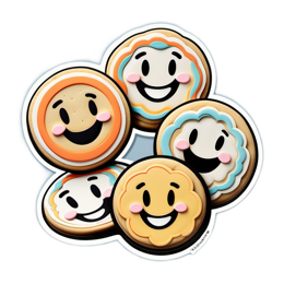 cookies smiley SVG PNG design