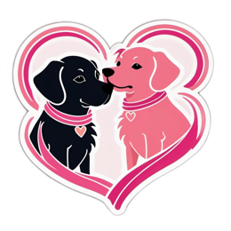 love dogs SVG PNG design