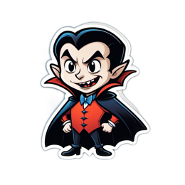 halloween dracula SVG PNG design with clean design elements