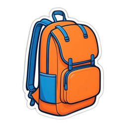 backpack stylish SVG PNG design with clean design elements
