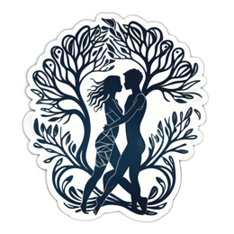 love relationship nature SVG PNG design