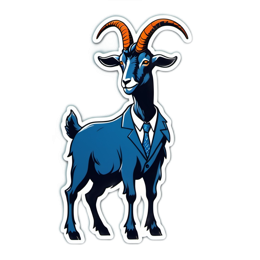fantasy goat character SVG PNG design