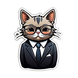cute cat dressup SVG PNG design