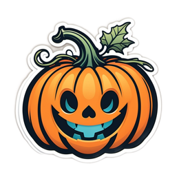 pumpkin funny face SVG PNG design