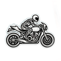 biking motorsports SVG PNG design with clean design elements