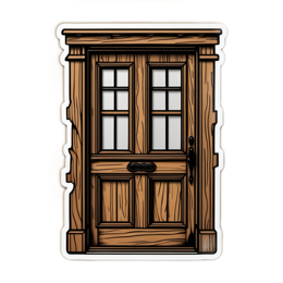 door wooden SVG PNG design