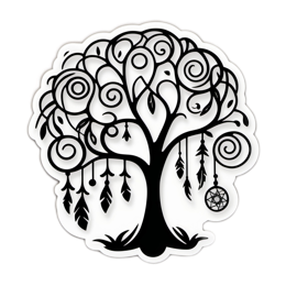 tree dreamcatcher SVG PNG design