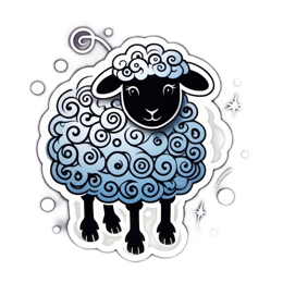 quotes sheep SVG PNG design with clean design elements