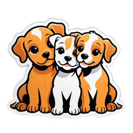 dogs cute SVG PNG design