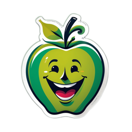 funny apple SVG PNG design with clean design elements
