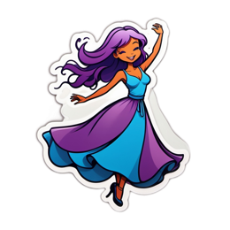 fashion dancing SVG PNG design
