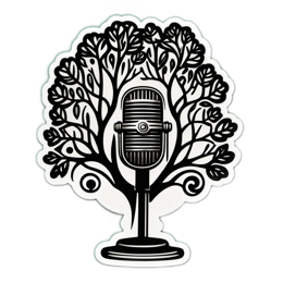 music tree SVG PNG design
