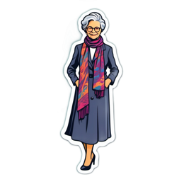 fashion scarf SVG PNG design