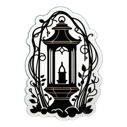 lantern vines SVG PNG design