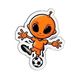fun character soccer SVG PNG design
