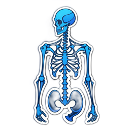 fitness anatomy SVG PNG design with clean design elements