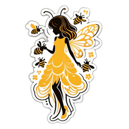 bees SVG PNG design with clean design elements