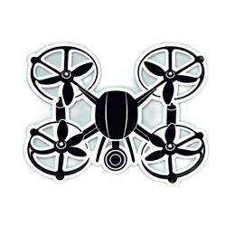 drone graphics SVG PNG design with clean design elements