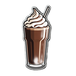 icecream milkshake SVG PNG design with clean design elements