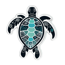 turtle artdesign marine SVG PNG design with clean design elements