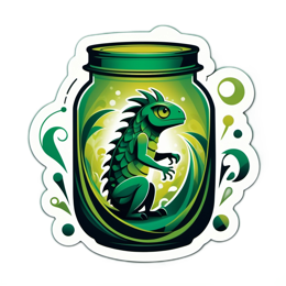 iguana SVG PNG design