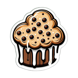 muffin chocolate SVG PNG design