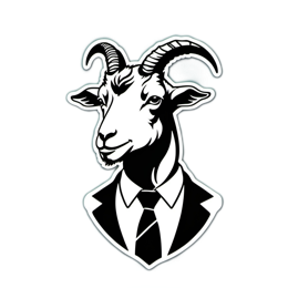 petra goat suit SVG PNG design