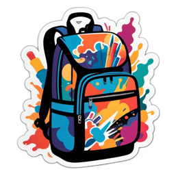 supply backpack SVG PNG design