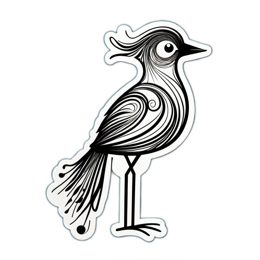 blackbird SVG PNG design with clean design elements