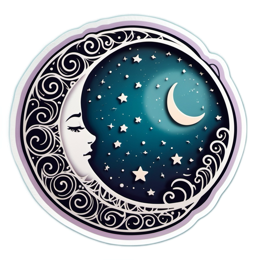 moonstars SVG PNG design