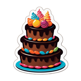 cake candies SVG PNG design