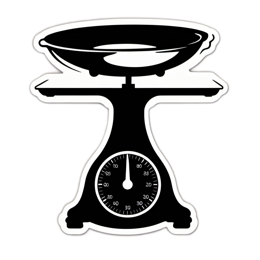 scale weight SVG PNG design with clean design elements