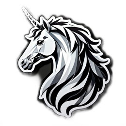 unicorn artisan SVG PNG design with clean design elements