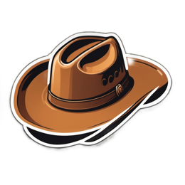 cowboy hats SVG PNG design with clean design elements