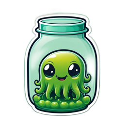 cutemonster illustration SVG PNG design with clean design elements