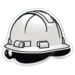 safety helmet SVG PNG design with clean design elements