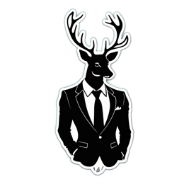 fantasy deer suit SVG PNG design