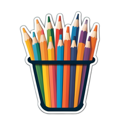 supplies coloring SVG PNG design