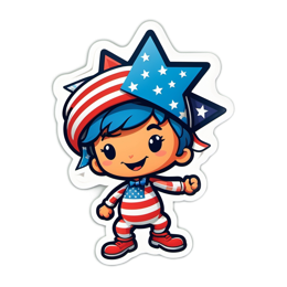 sticker patriotic SVG PNG design
